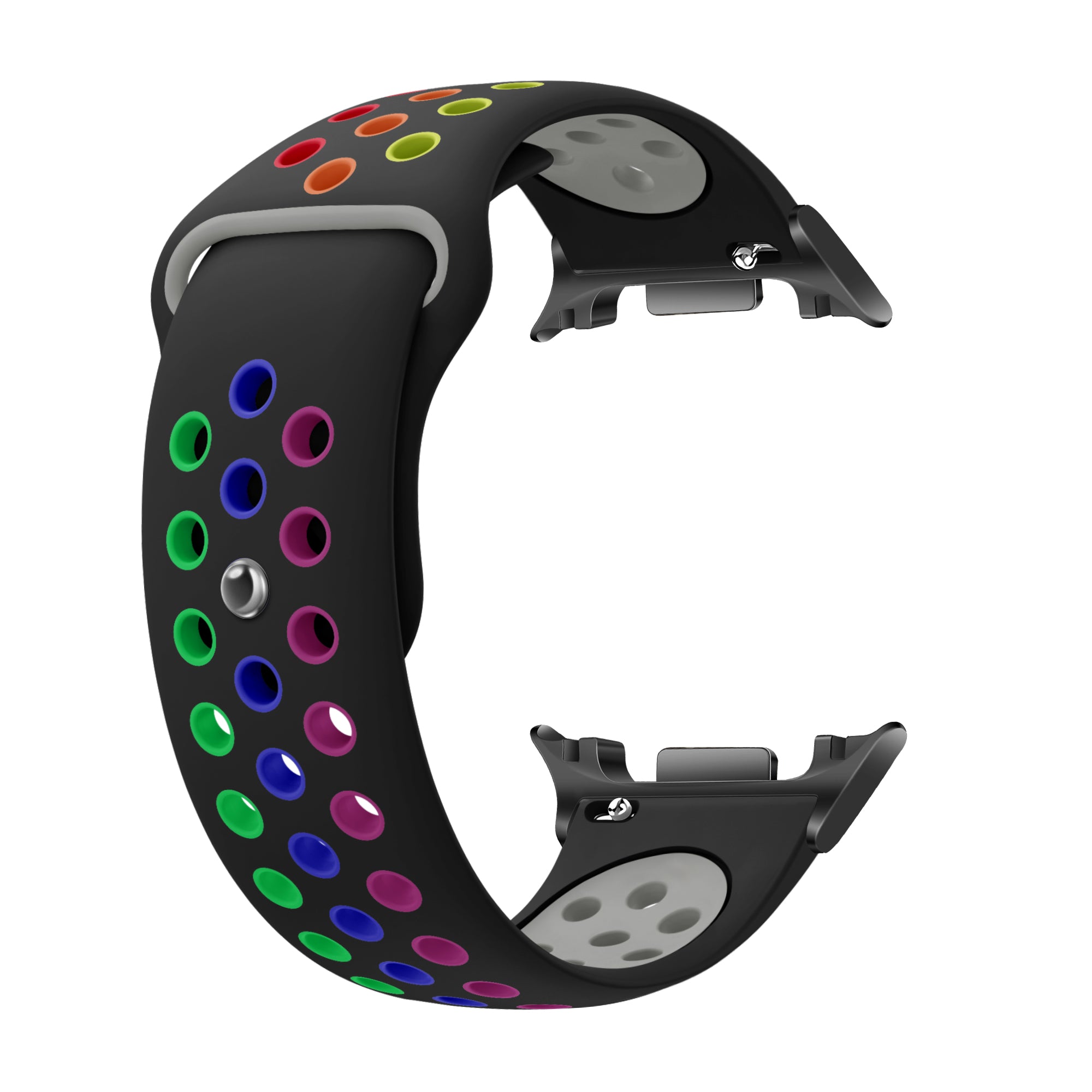 Samsung Galaxy Watch 9 - 40mm sport bandje (zwart kleurrijk)