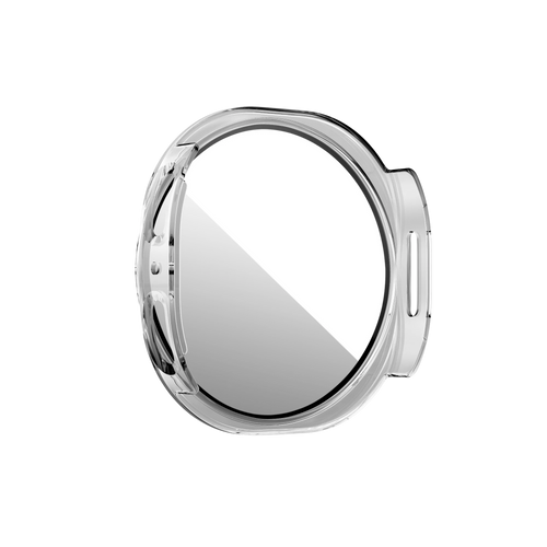 Bandz Samsung Galaxy Watch 8 - 44mm PC hoesje met glas (transparant)