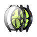 Samsung Galaxy Watch 6 44mm PC hard case met glas (zwart) 