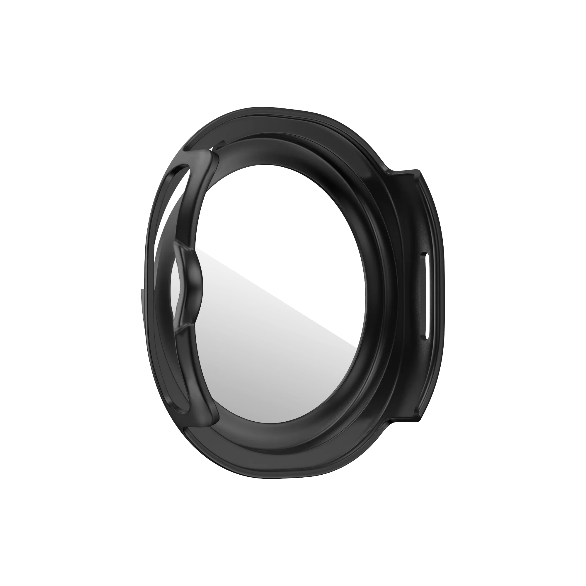 Bandz Samsung Galaxy Watch 8 Classic PC hoesje met glas (zwart)