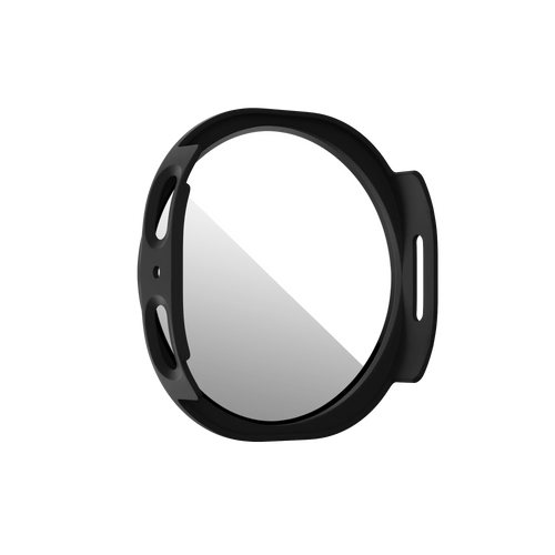Bandz Samsung Galaxy Watch 8 - 44mm PC Cover with Glass (Black)