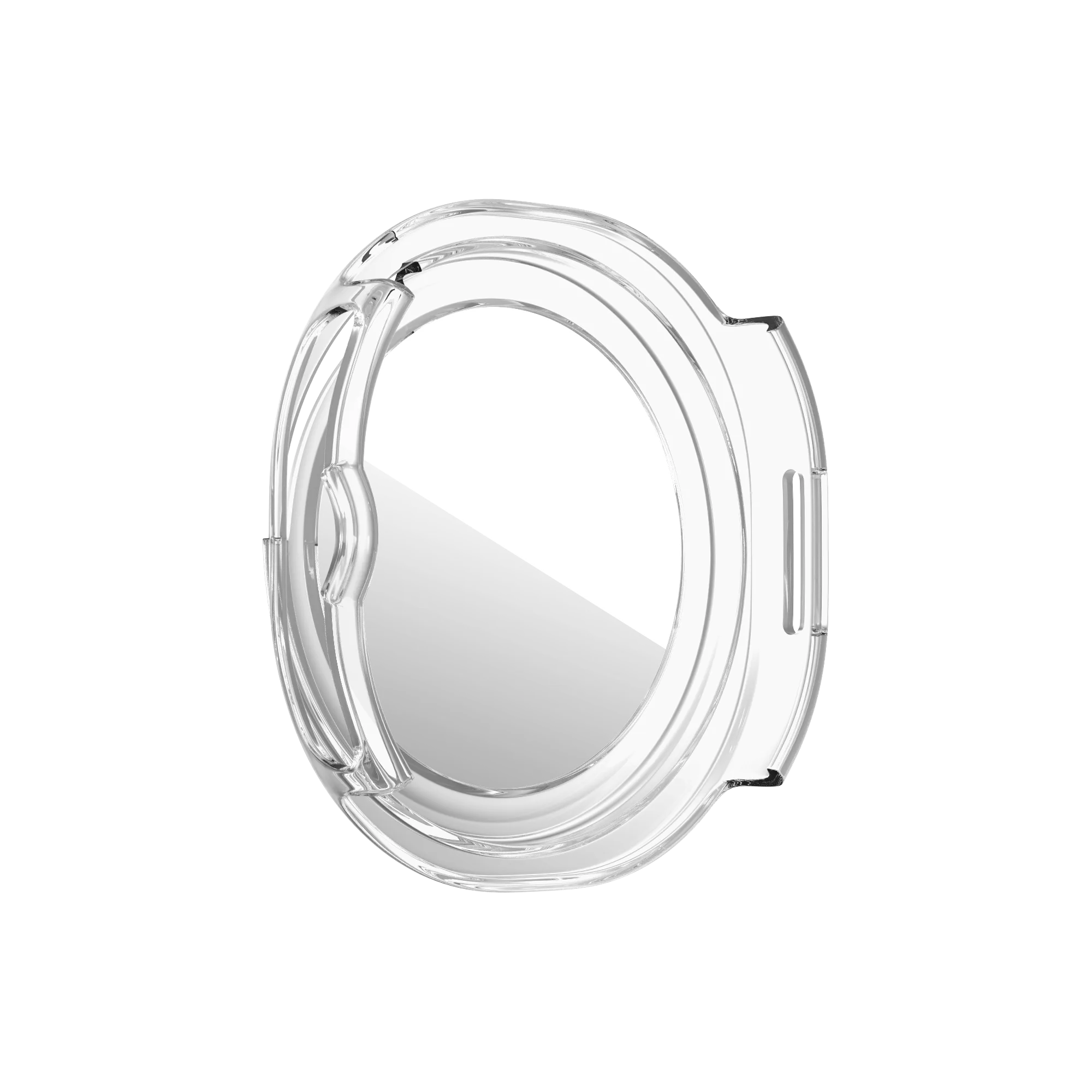 Bandz Samsung Galaxy Watch 8 Classic PC hoesje met glas (transparant)