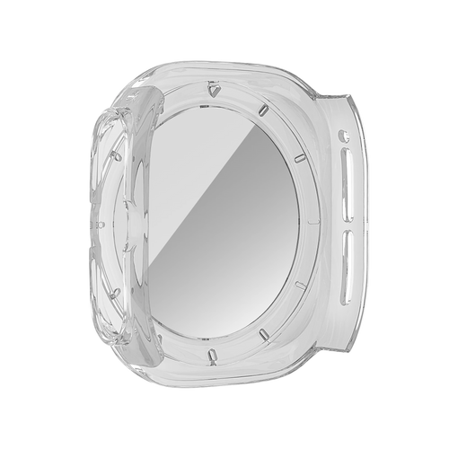 Bandz Samsung Galaxy Watch Ultra PC hoesje met glas (transparant)