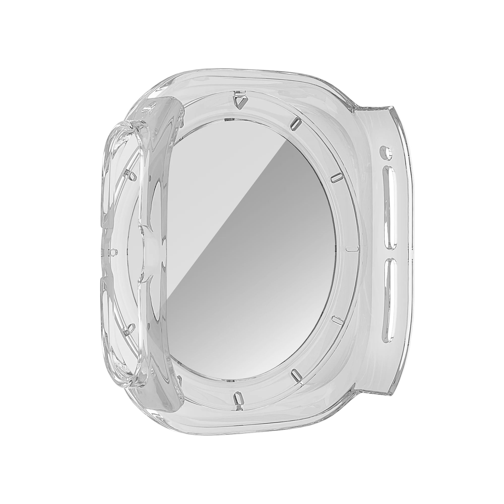 Bandz Samsung Galaxy Watch Ultra PC hoesje met glas (transparant)