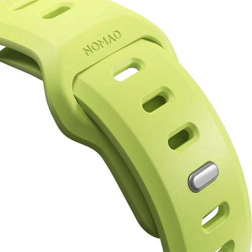 Nomad Apple Watch Silicone Tempo Strap (Lime)