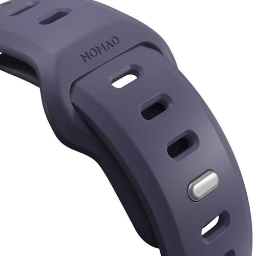 Nomad Apple Watch siliconen Tempo bandje (paars)