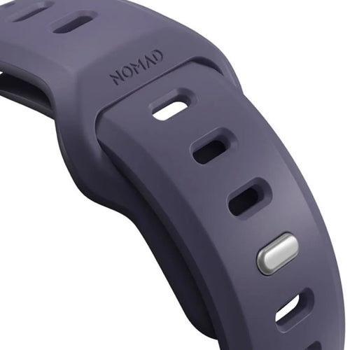 Nomad Apple Watch siliconen Tempo bandje (paars)