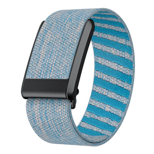 Nylon bandje geschikt voor Whoop 4.0 (blauw mix)
