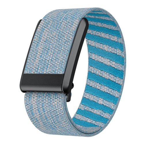 Nylon bandje geschikt voor Whoop 4.0 (blauw mix)