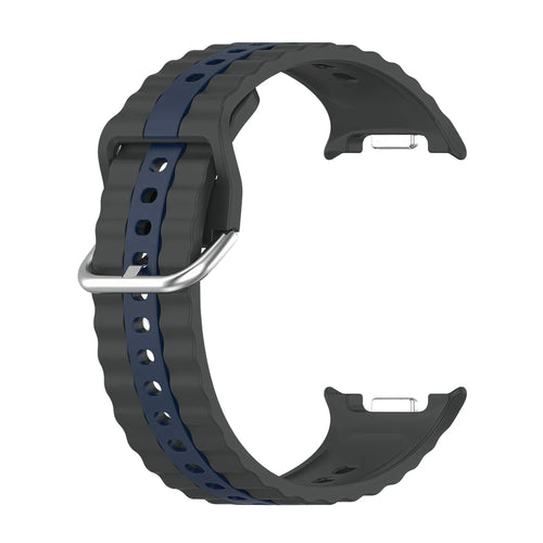 Samsung Galaxy Watch 8 - 44mm dual sport band (donkergrijs/blauw)