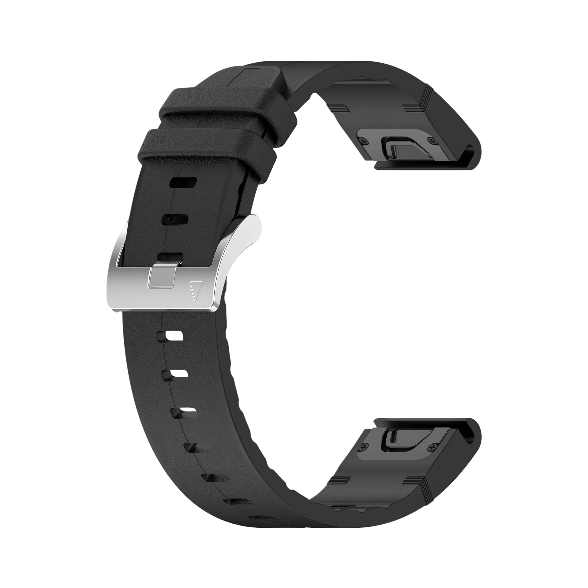 Garmin Fenix 8 Pro - 47mm Leather Hybrid Strap (Black)