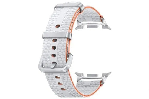 Nylon Fabric Strap, white, without a watch, 3/4 front view