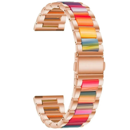 Steel Resin Strap, without a watch, 3/4 front view