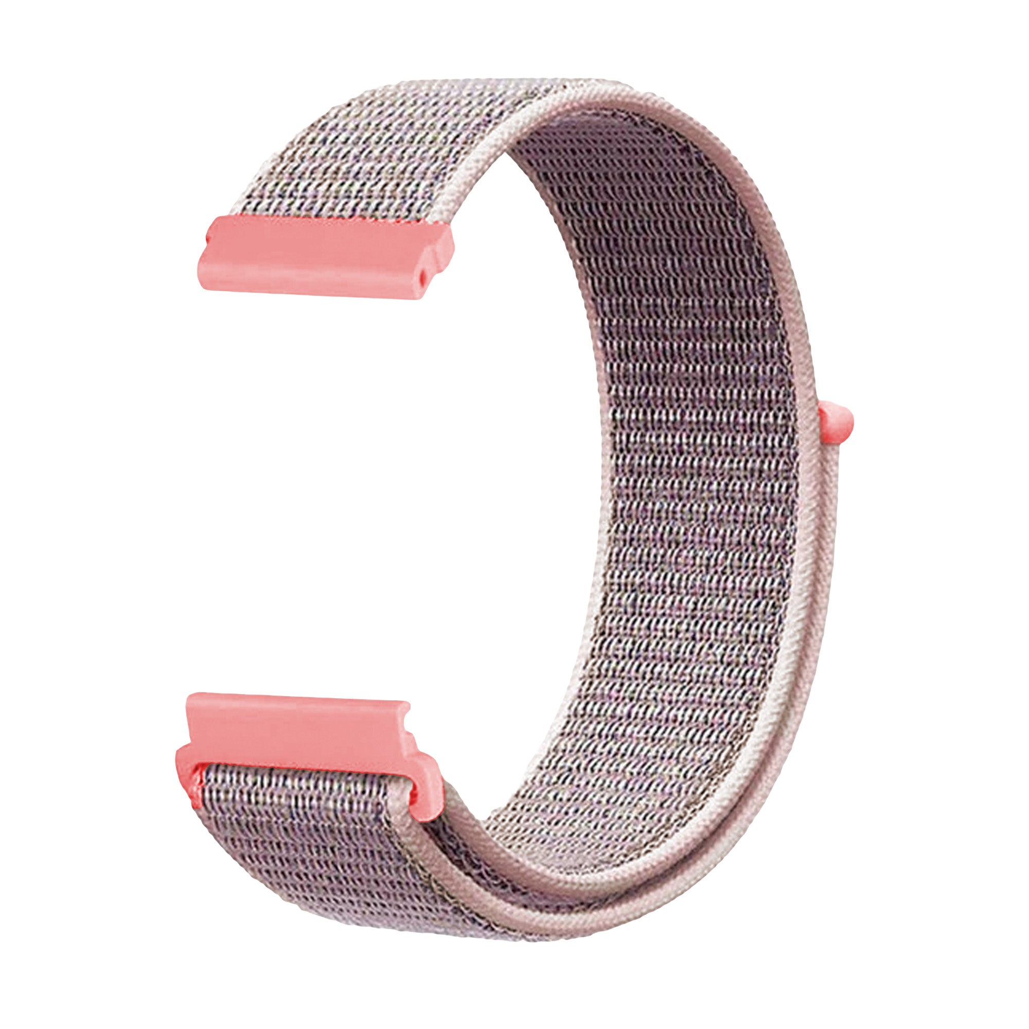 Fitbit Versa 3 nylon bandje (pink sand)