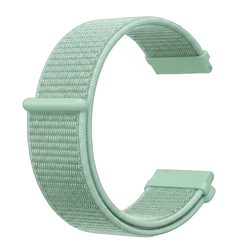 Fitbit Versa 3 Nylon Strap (Mint Green)