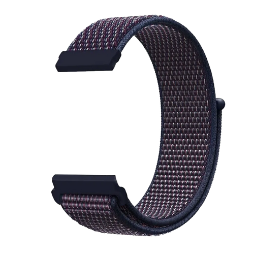 Fitbit Versa 3 nylon bandje (indigo blauw)