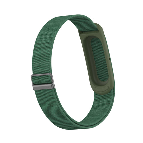 Fitbit Air elastisch biceps bandje (legergroen)