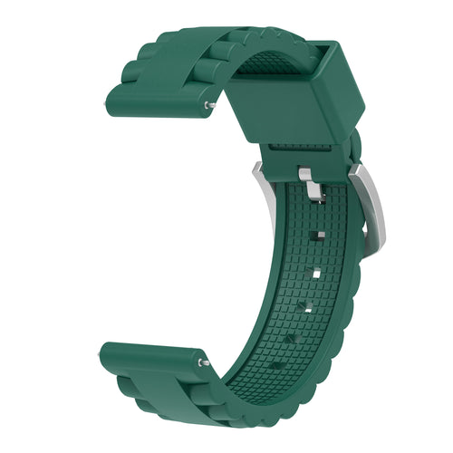 Garmin Venu X1 wave siliconen bandje (groen)