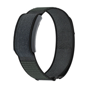 Amazfit Helio Strap nylon band (zwart/grijs)
