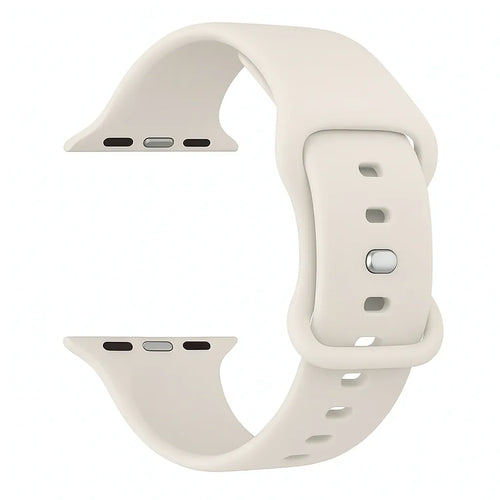 Apple Watch siliconen bandje (beige)