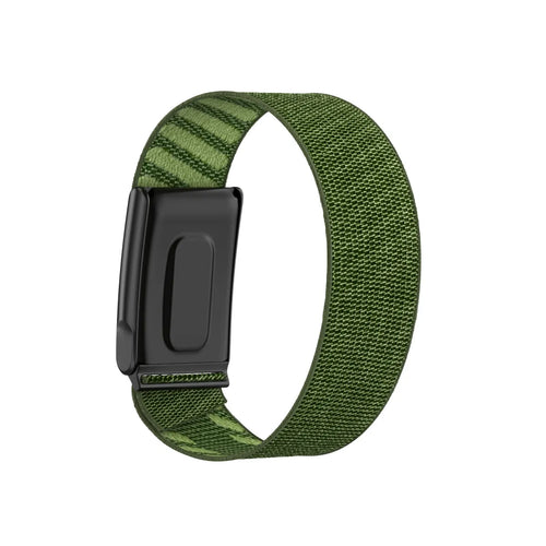 WHOOP MG Knitted Nylon Strap (Dark Green)