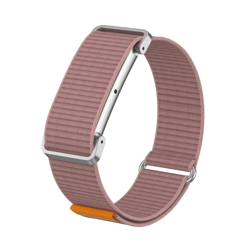 fitbit air nylon band with frame plum