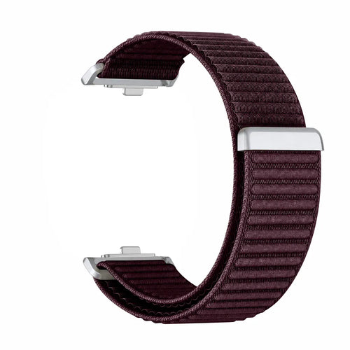 Xiaomi Smart Band 10 Pro wave nylon bandje (plum)