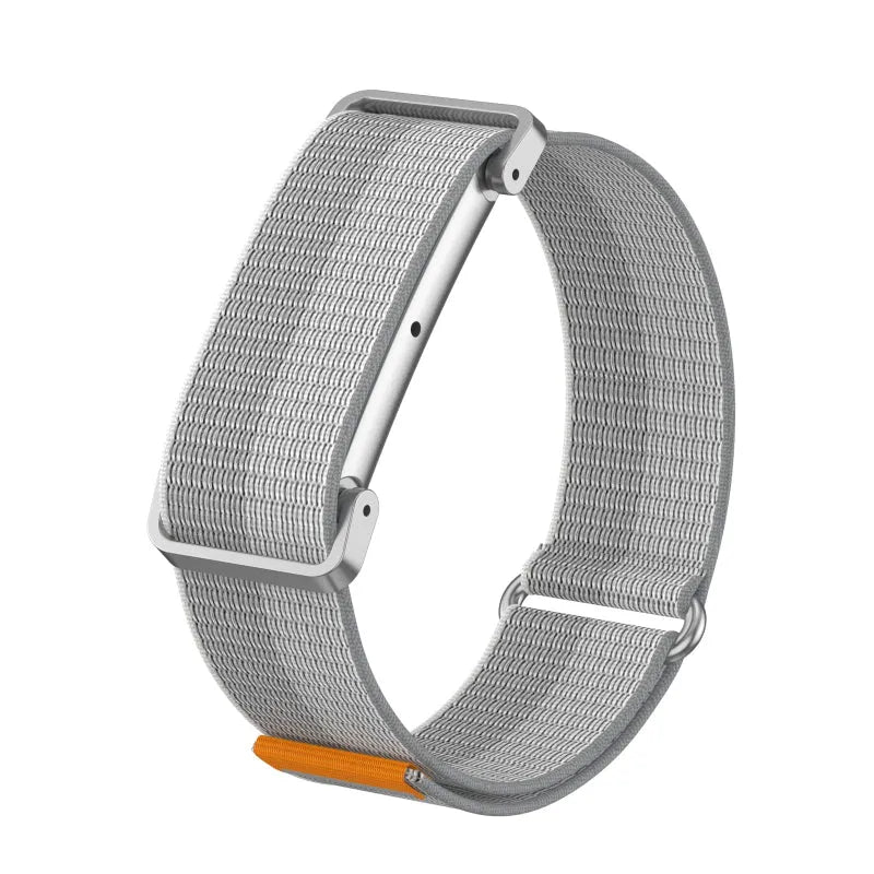 fitbit air nylon band with frame grey
