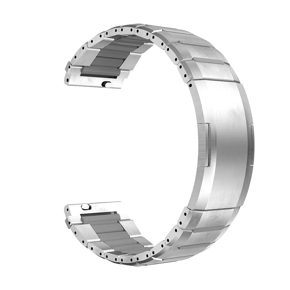Oppo Watch X2 'One Push' stalen hybrid band (titanium/grijs)