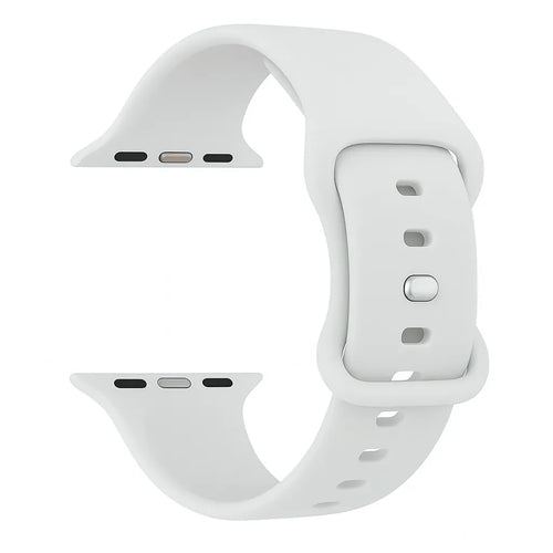Apple Watch siliconen bandje (wit)