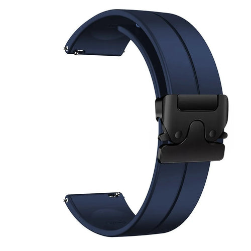 Xiaomi Amazfit Bip siliconen band met P-buckle (donkerblauw)