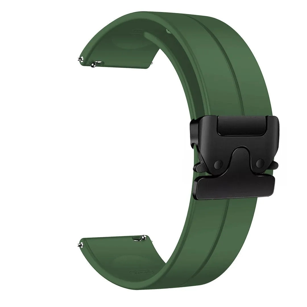 Suunto Race (S) siliconen band met P-buckle (groen)