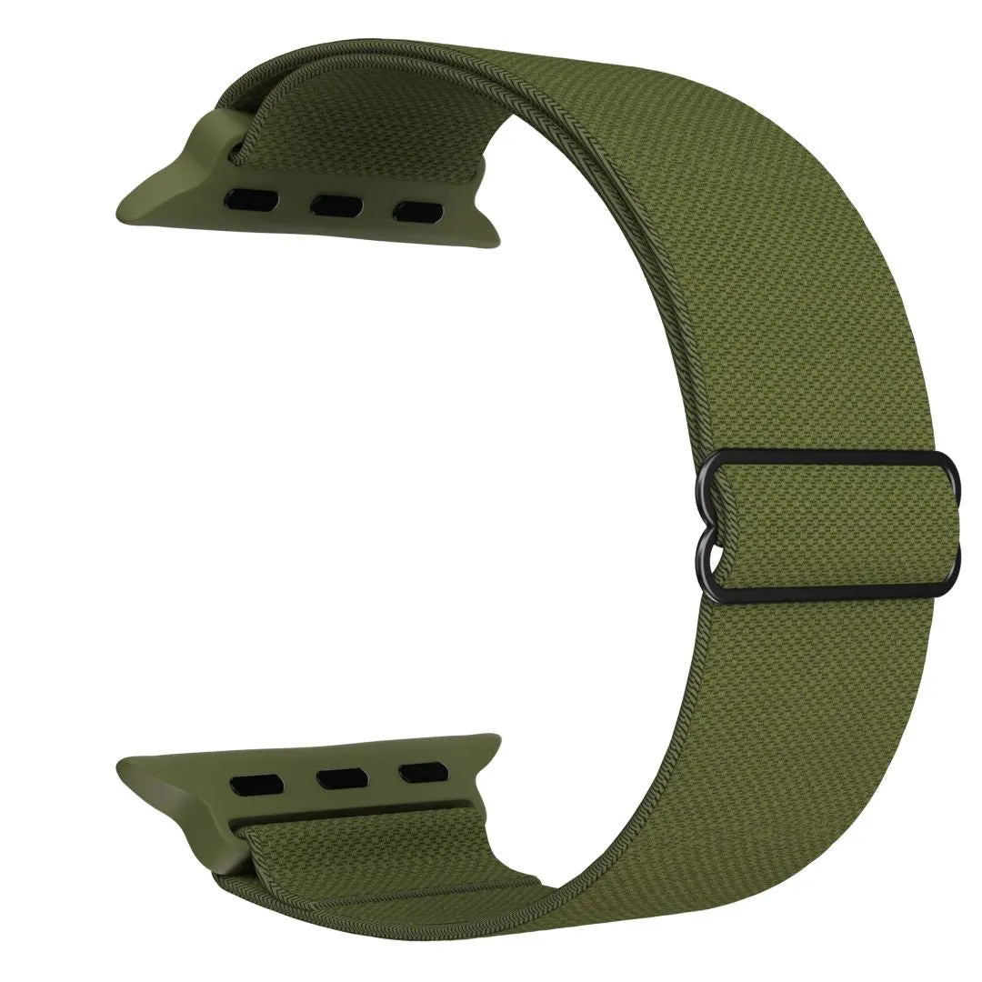 Apple Watch _ Elastic _ 1080x1080 _ Donkergroen _ 05