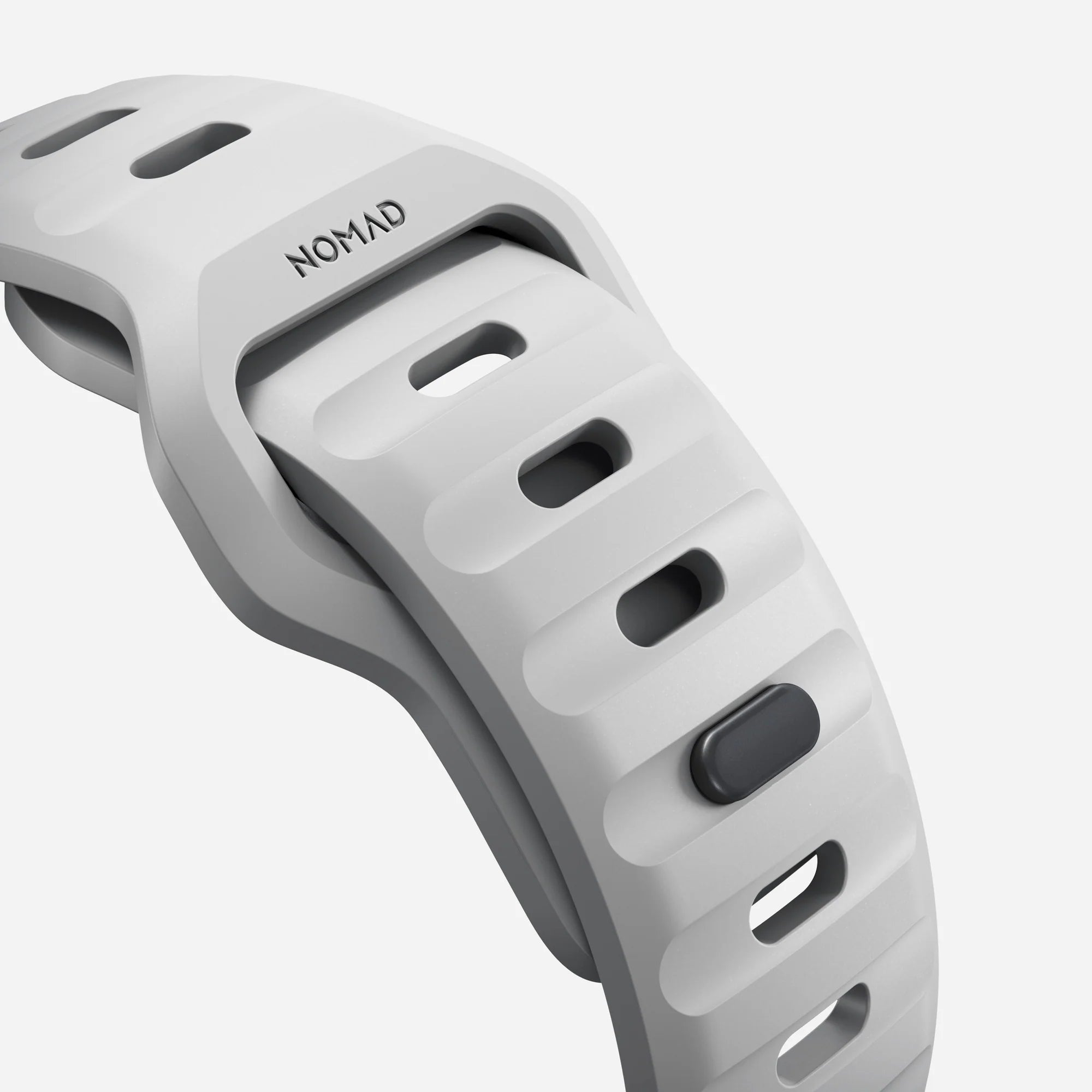 Nomad Sport Apple Watch siliconen bandje (lunar gray)