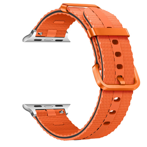 Apple Watch siliconen active band (oranje)