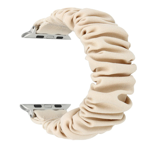 Apple Watch scrunchie bandje (sterrenlicht)