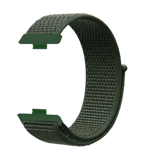 Huawei Watch 3 (Pro) Nylon Strap (Dark Green)