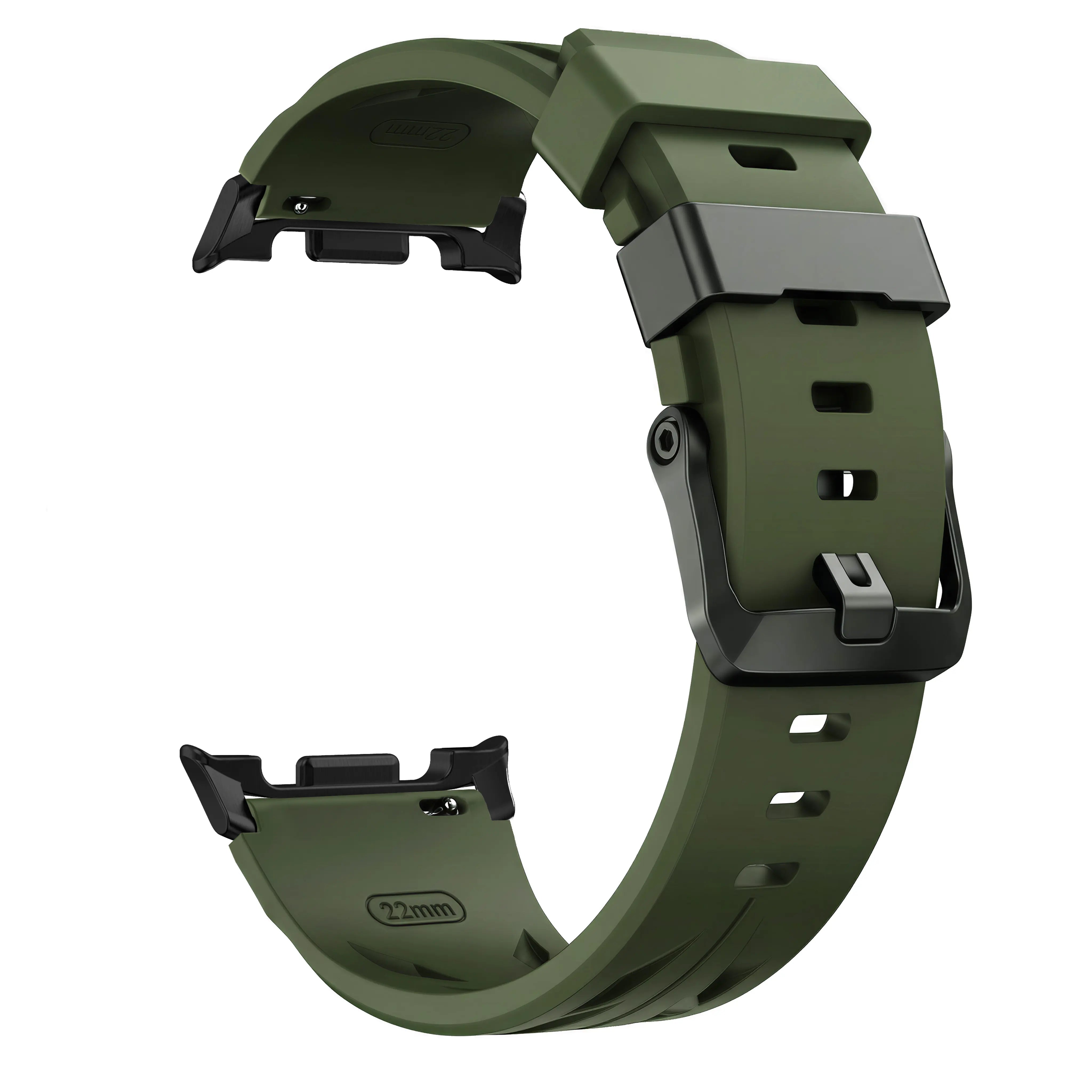 Samsung Galaxy Watch 9 - 44mm race siliconen band (legergroen)