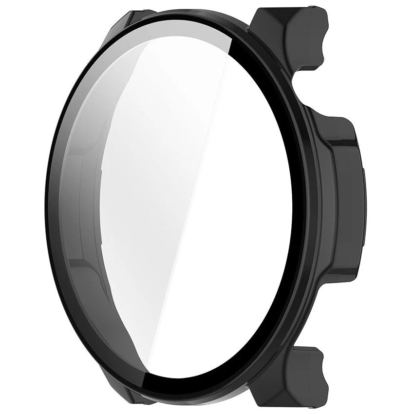 Amazfit Balance 2 PC case met glas (zwart)