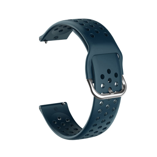 Withings ScanWatch Nova Silicone Air Strap (Rock Green)