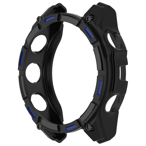 Garmin Quatix 8 - 47mm Rugged TPU case (zwart/blauw)
