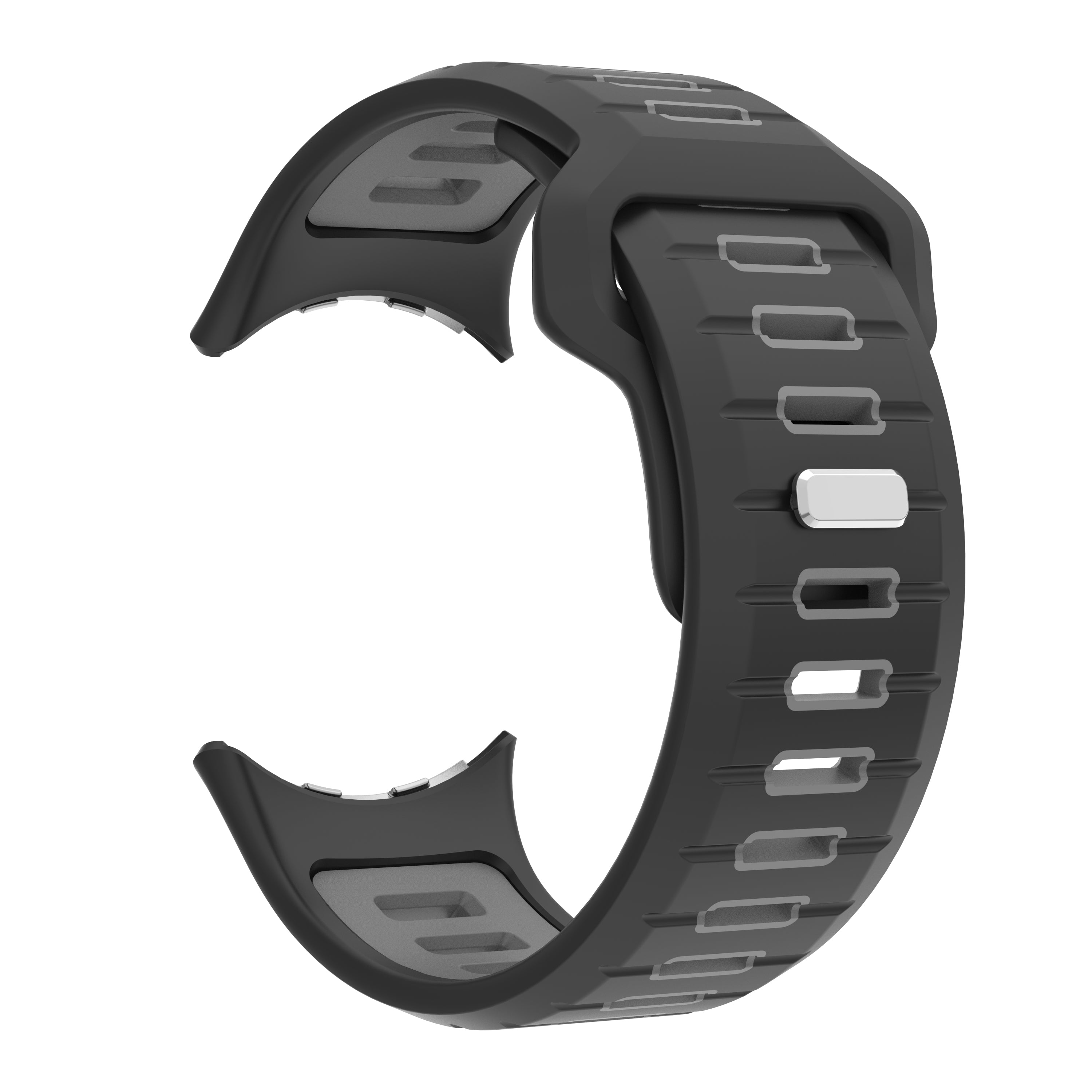 Google Pixel Watch 3 - 45mm sport duo band (zwart/grijs)