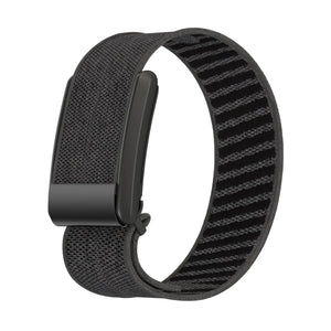 WHOOP MG Knitted Nylon Strap (Black/Grey)