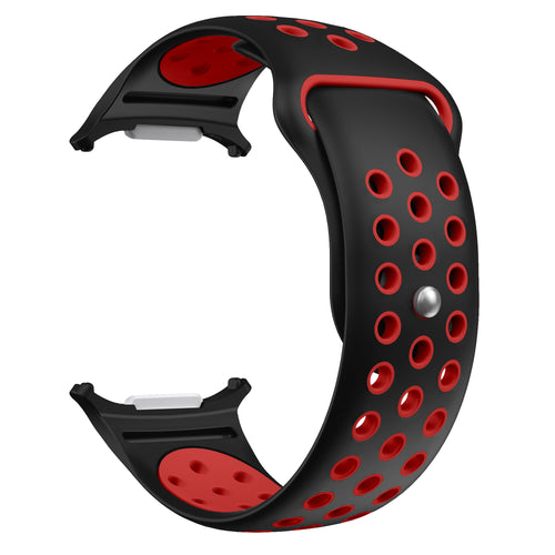 Samsung Galaxy Watch Ultra 2 sport bandje (zwart/rood)