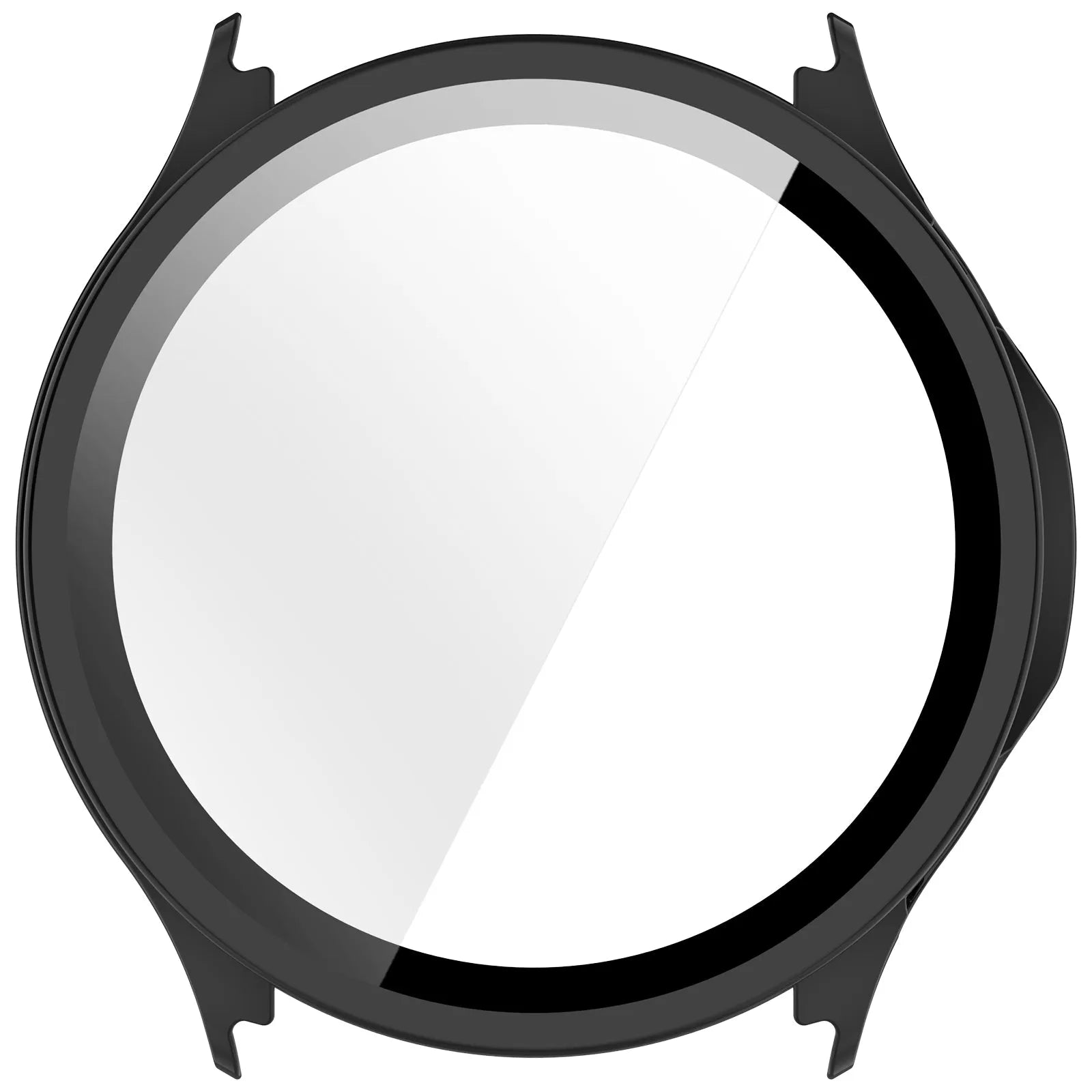 Oppo Watch S hard case met glas (zwart)