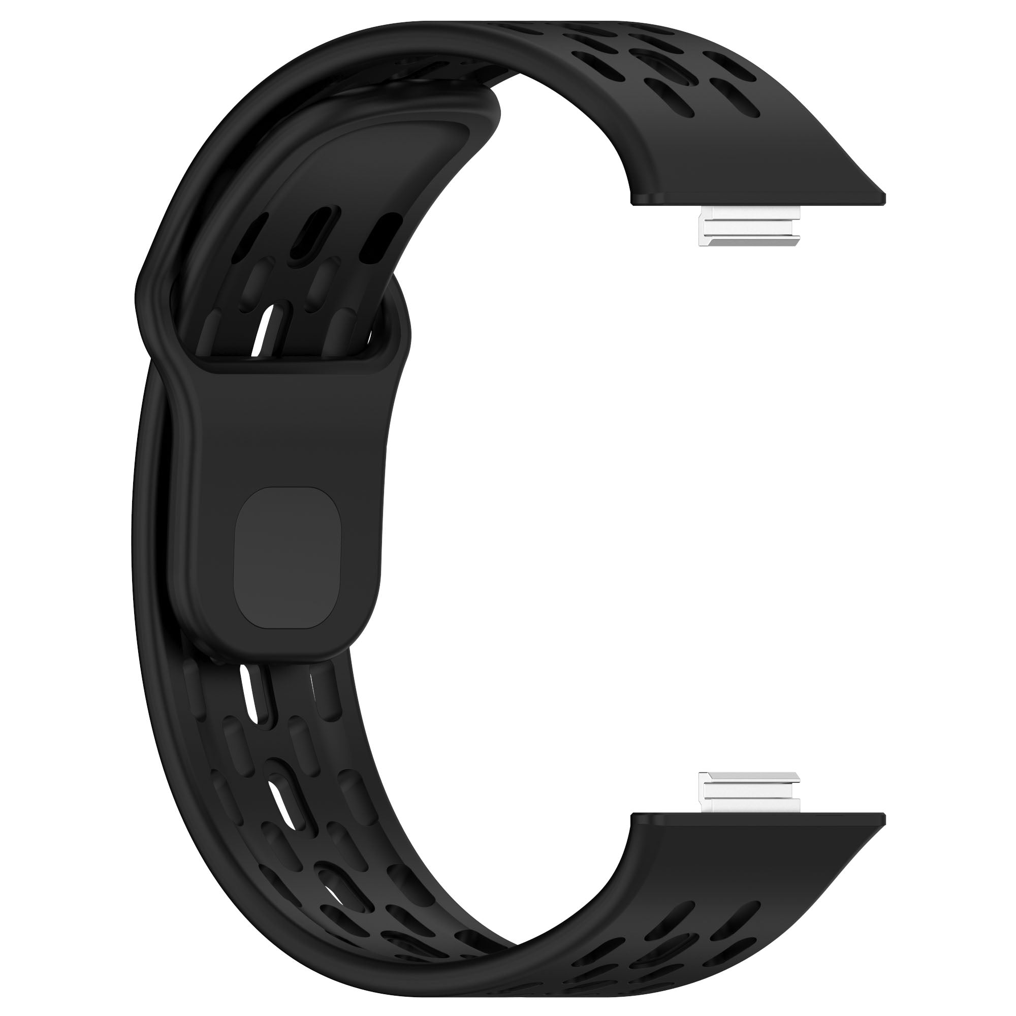 Xiaomi Smart Band 10 Pro siliconen air bandje (zwart)