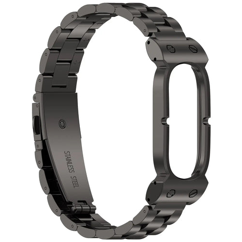 Fitbit Air stalen band (zwart)