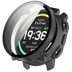 Suunto Vertical 2 PC case met glas (zwart)