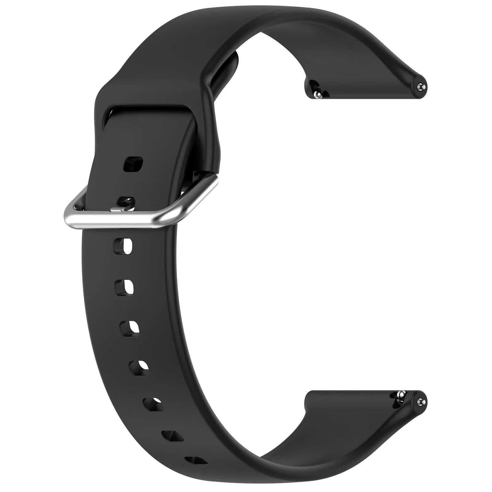 TicWatch Pro 5 Enduro siliconen gesp band (zwart)