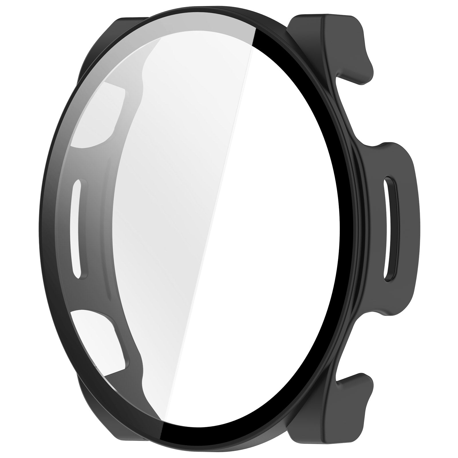 Amazfit Cheetah 2 Ultra hard case met glas (zwart)